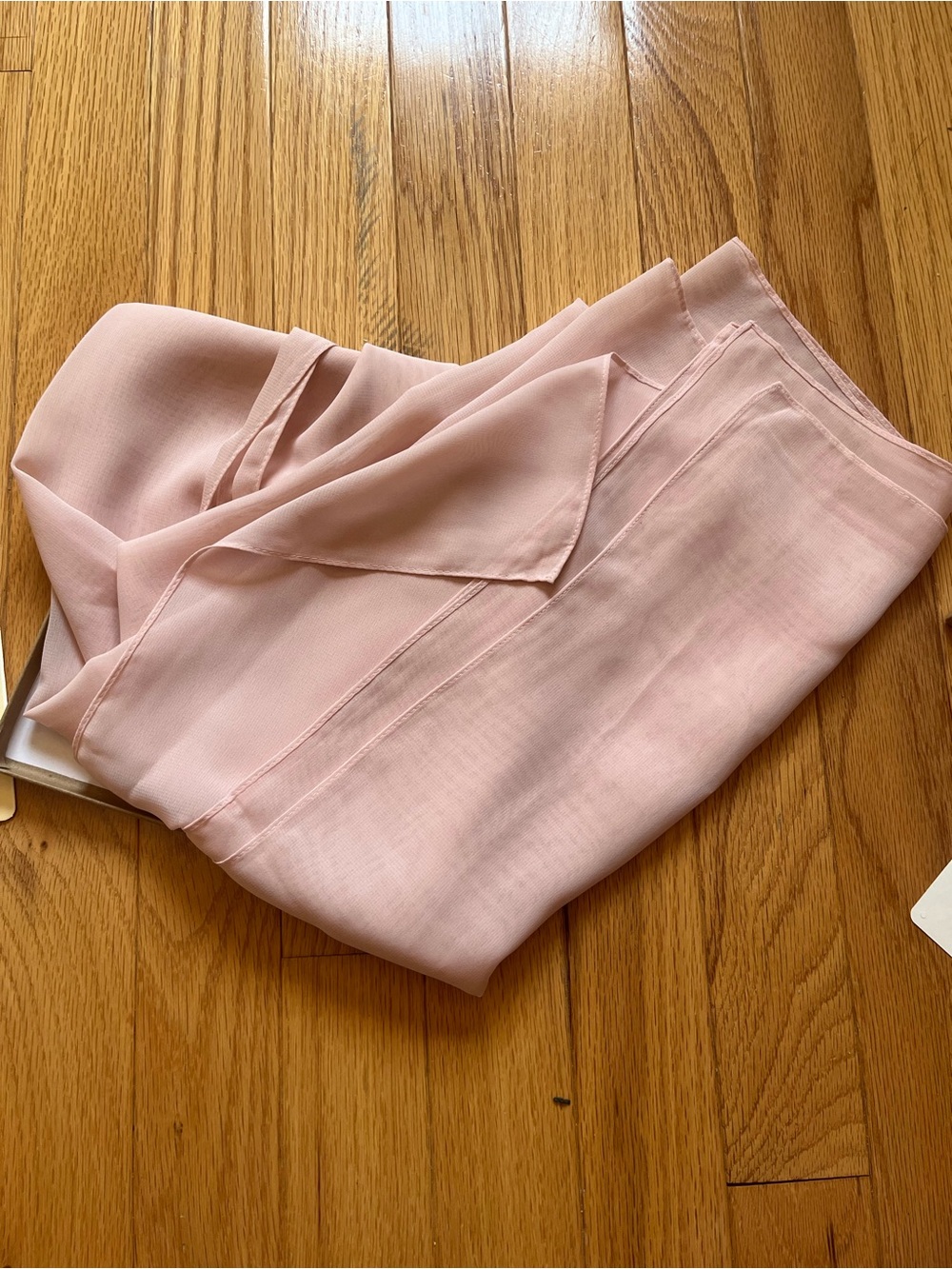 NEW Furtalk Womens Light Pink Scarf